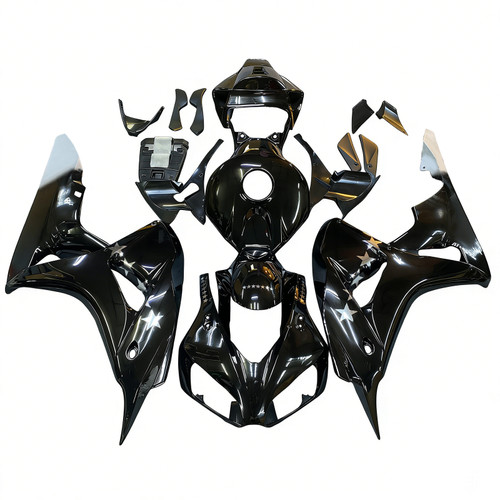 Amotopart Fairings Honda CBR 1000 RR Black SevenStars Racing (2006-2007)
