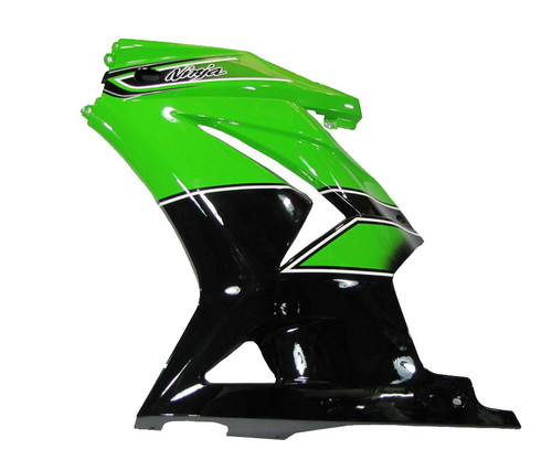 Fairings Kawasaki ZX250R EX250 Green Black Ninja ZX250 Racing (2008-2012)