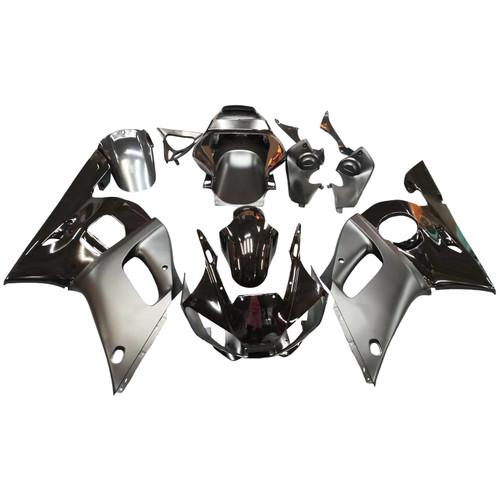 Amotopart Fairings Yamaha YZF-R6 Contrast Black R6 Racing (1998-2002)