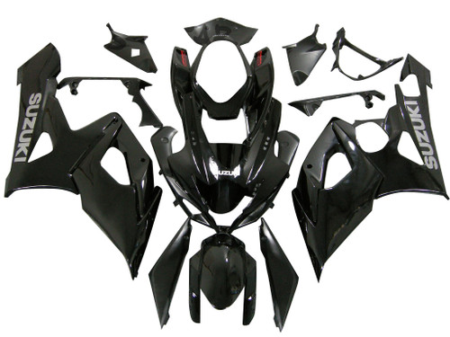 Fairings Suzuki GSXR 1000 All Black GSXR Racing  (2009-2016) Fairings Suzuki GSXR 1000 All Black GSXR Racing  (2009-2016)