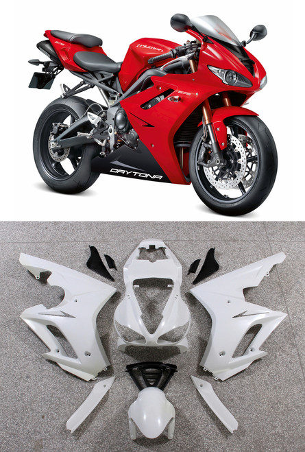 Fairings Triumph Daytona Red Black Daytona Racing (2009-2012)