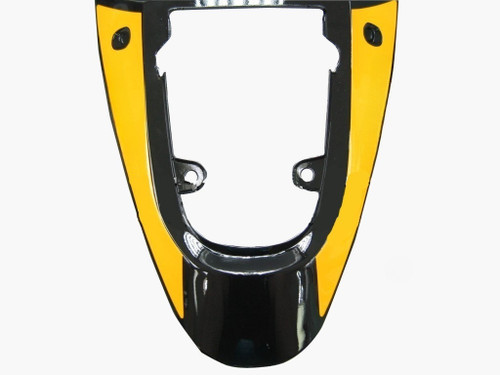 Amotopart Fairings Suzuki GSXR 750 Yellow Silver GSXR Racing  (2001-2003)