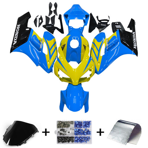 Amotopart Fairings Honda CBR 1000 RR Blue Yellow CBR Racing (2004-2005)