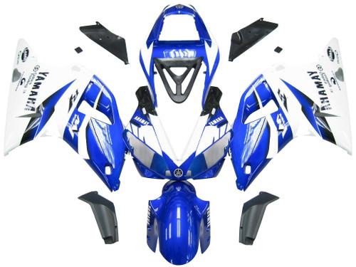 Fairings Yamaha YZF-R1 Blue & White R1 Racing (2000-2001)