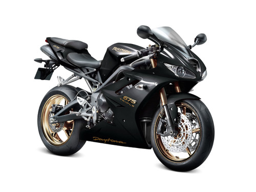 Amotopart Fairings 2009-2012 Triumph Daytona 675 Black Daytona
