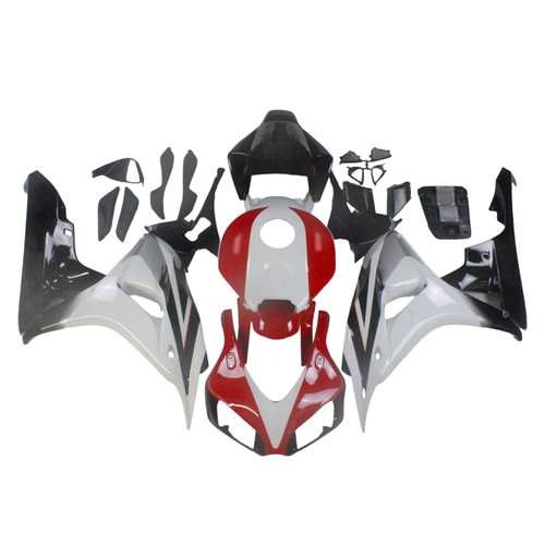 Amotopart Fairings Honda CBR 1000 RR White Red Black CBR Racing (2006-2007)