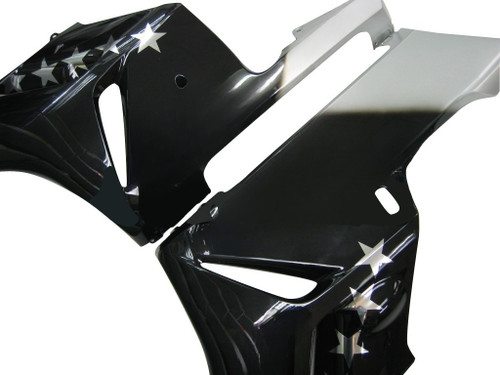 Amotopart Fairings Honda CBR 1000 RR Black SevenStars Racing (2004-2005)