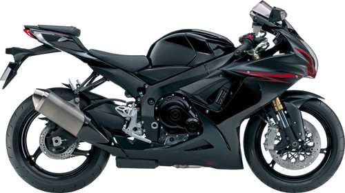 Amotopart Fairings Plastics Suzuki GSXR600 GSXR750 K11 Black Red GSXR (2011-2022)