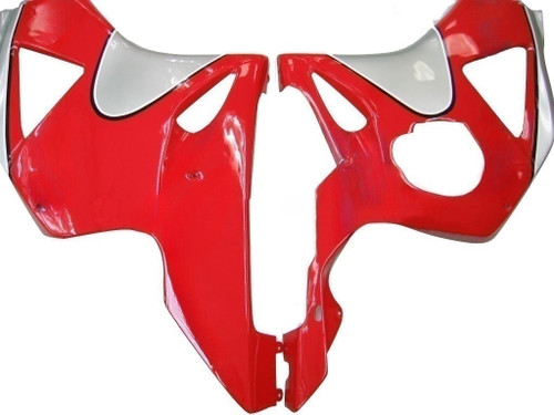 Amotopart Fairings Honda CBR 954 RR Red & Silver No.2 Spin's Racing (2002-2003)