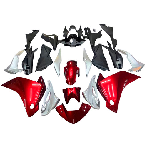 Amotopart Fairings Honda CBR250R Red Silver CBR Racing (2011-2015)