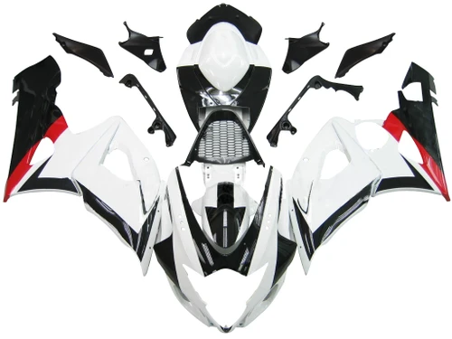 Amotopart Fairings Suzuki GSXR 1000 White Black Pramac Racing  (2005-2006)
