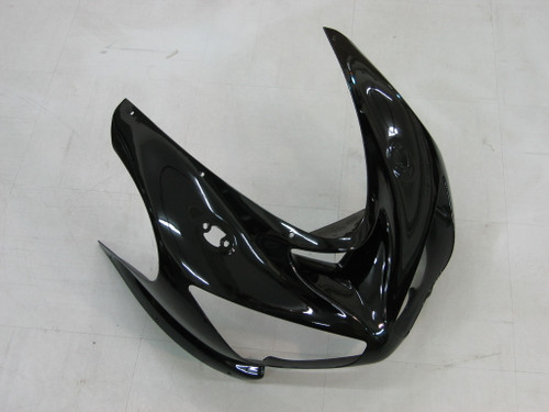Amotopart Fairings Kawasaki ZX6R 636 Black ZX6R  Racing  (2005-2006)