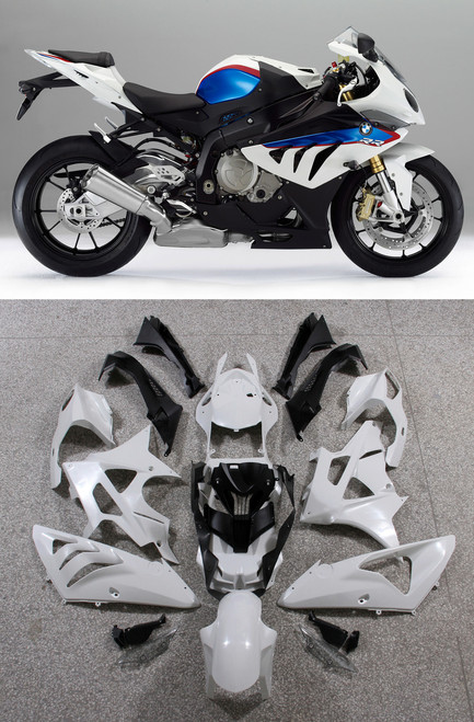 Fairings BMW S1000RR White Blue SRR Racing (2009-2014)