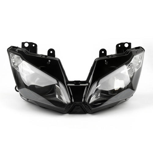 Headlight Assembly Headlamp Kawasaki ZX-6R (2013-2015) Clear