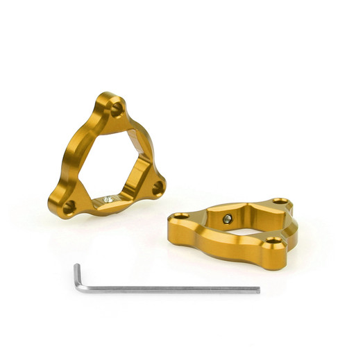 Fork Preload Adjusters Ducati 1098 748 916 996 998 999 22mm Gold