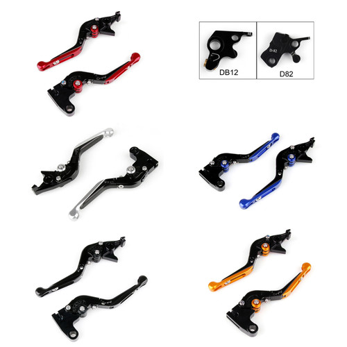 Staff Length Adjustable Brake Clutch Levers Ducati HYPERMOTARD 939 /Strada 2016 (DB-12/D-82)