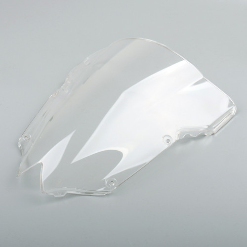 Bulle Pare-Brise Double Bulle Pour Yamaha YZF R6 2006-2007 – Transparent – ABS Qualité – Protection Contre Le Vent