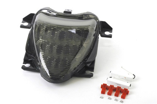 Integrated LED TailLight Turn Signals For Suzuki Boulevard M109R 2006-2009 Smoke