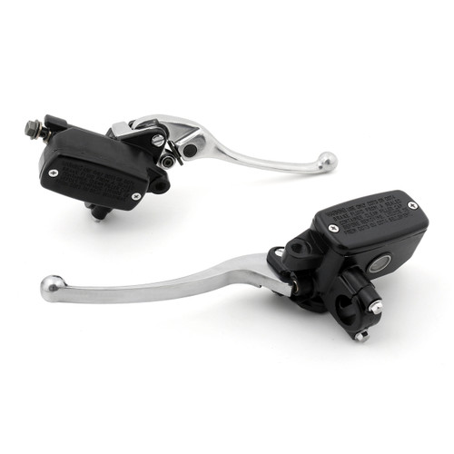 2Pcs Universal Motorcycle Front Brake Light Stop Lever Clutch Switch Accessory E - Foto 11