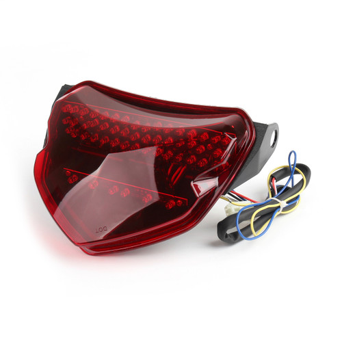 LED TailLight Turn Signals Suzuki GSXR 600 750 GSXR-600 (2004-2005), Red