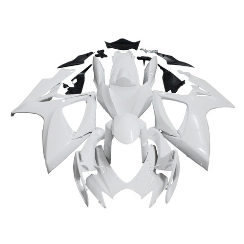 Fairings Suzuki GSXR 600 750 Racing Primal only Unpainted (2006-2007) (Fairing-GSXR600750-0607-999)