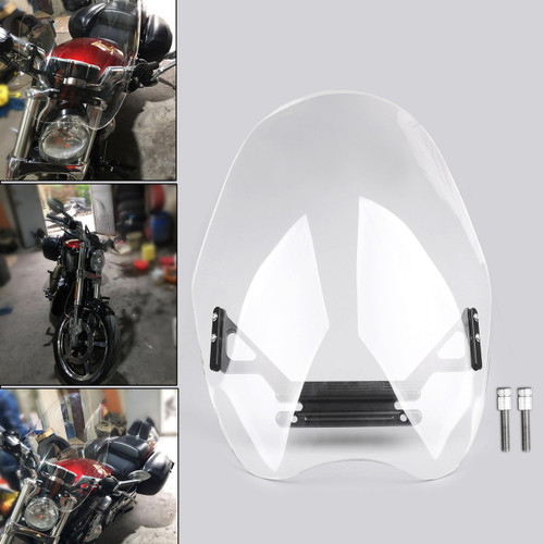 Windshield Windscreen For Harley VRSCF V-ROD MUSCLE 09-17 Clear