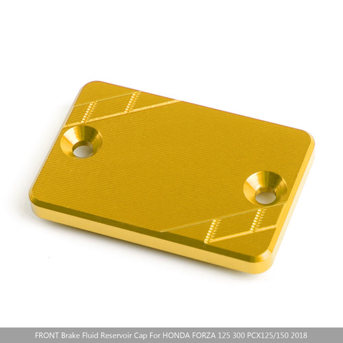 CNC FRONT Brake Fluid Cap For HONDA CB125R CB150R CB250R CB300R 2018 Gold CNC FRONT Brake Fluid Cap For HONDA CB125R CB150R CB250R CB300R 2018 Gold