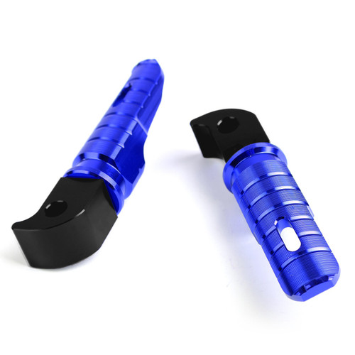 CNC Rear Foot Pegs Fits For YAMAHA MT10 03 FZ-10 16-18 Tracer900 15-18 FZ-6N/S 04-09 YZF-R3 15-18 Blue