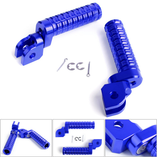 CNC Front Foot Pegs For CB125R CB250R CB300R 2018 CBR250RR 17-18 CB1100 13-14 CB1300 03-10 VFR1200X 12-13 Blue