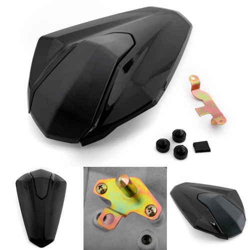 Passenger Rear Seat Cover Cowl Fit For Kawasaki Ninja 400 Ninja 400 ABS 2018-2024 Black