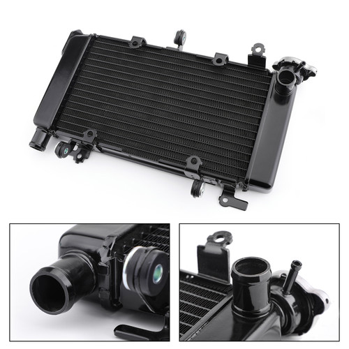 Cooler Aluminum Cooling Radiator For Honda CB500F CBR500R CB500X 2013+ Black
