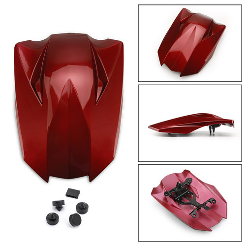 ABS plastic Rear Tail Solo Seat Cover Cowl Fairing For Kawasaki Z1000SX 10-23 Pearlred