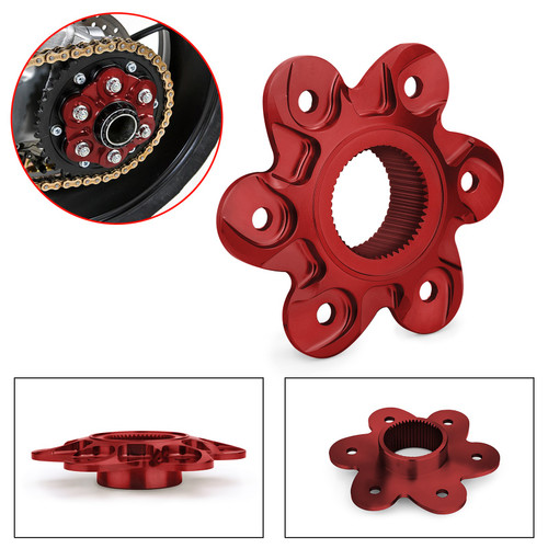 Rear Sprocket Flange Cover For Ducati DIAVEL MONSTER MULTISTRADA STREETFIGHTER SUPERBIKE Red