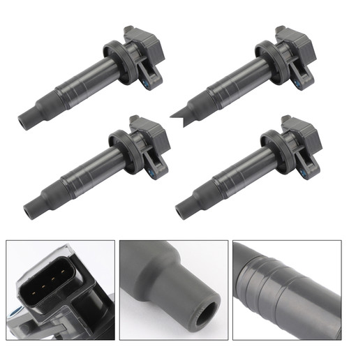 4X Ignition Coil 90919-02239 For Toyota Celica 00-05 Corolla 99-08 Matrix 03-08 MR2 Spyder 00-05
