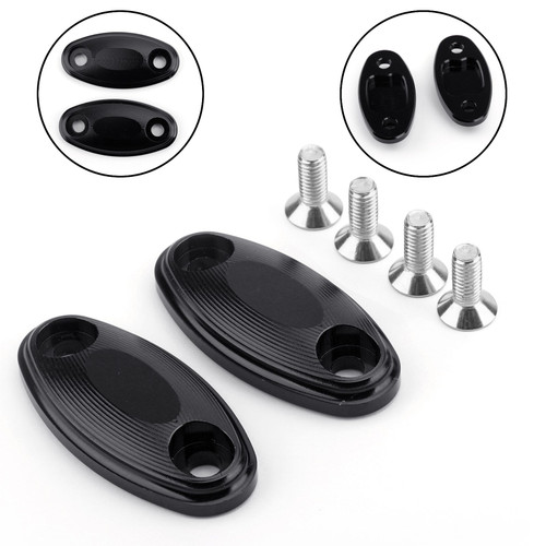 Brake Master Cylinder Mirror Mount Clamp Cover For Honda CBR650F 17-18 Black