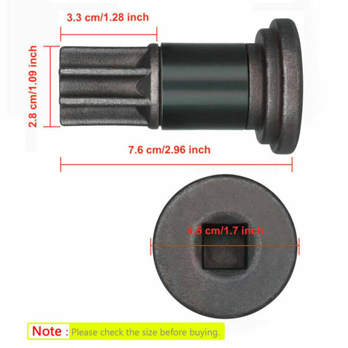 Engine Barring Tool For Cummins 5.9 6.7 B C Series Flywheel Diesel Black