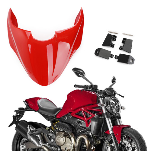 Seat Cowl Pillion Cover Fairing for Monster 821 Ducati 2015-2016 Red