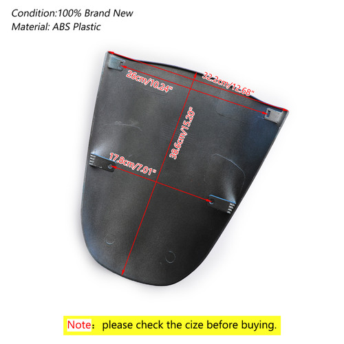 ABS Rear Seat Fairing Cover Cowl For Kawasaki Ninja ZX12R 2000-2005 Blue