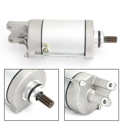 Starter For Honda Powersport TRX680 Rincon 680 06-17 GPScape 06-09 TRX650FA A Rincon 650 03-05 GPScape 04-05 Silver