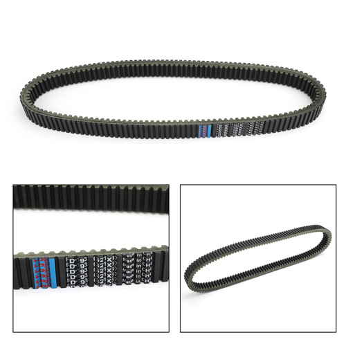 Primary Drive Clutch Belt 415045000 For Ski-Doo Formula III 600 LT R Grand Touring 700 Mach I 700 Z R 1998 Black