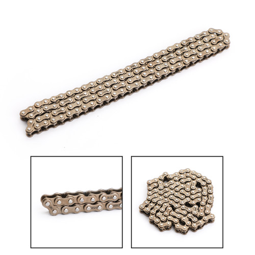 Timing Cam Chain For Yamaha SRV250 Renaissa 92-97 XV125 Virago 125 97-00 XV240 Virago 89 XV250 Route 66 88-90 XV250 V-Star 08-18 XV250 Virago 88-07 Gold Timing Cam Chain For Yamaha SRV250 Renaissa 92-97 XV125 Virago 125 97-00 XV240 Virago 89 XV250 Route 66 88-90 XV250 V-Star 08-18 XV250 Virago 88-07 Gold