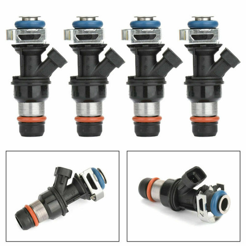 4Pcs Fuel Injector For Chevy S10 Gmc Sonoma 2.2L 25325012 00-13 Black