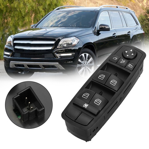 Power Window Switch For Benz ML350 Master 2006-2011 A 2518300290 Black