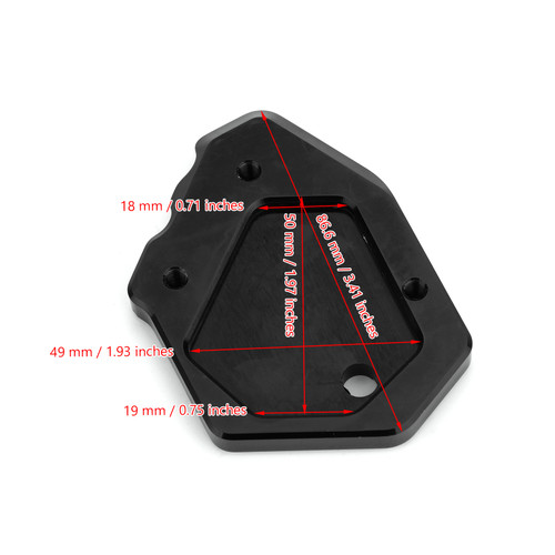 Kickstand Side Stand Extension Plate For Benelli Leoncino 500 BJ250 TNT25 BJ300 Gold