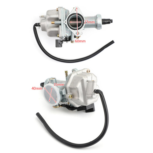 Labwork PZ27 Carburetor For 125cc-300cc 4-Stroke Dirt Bikes & ATVs – Fits Honda XR200, TRX200, Big Red