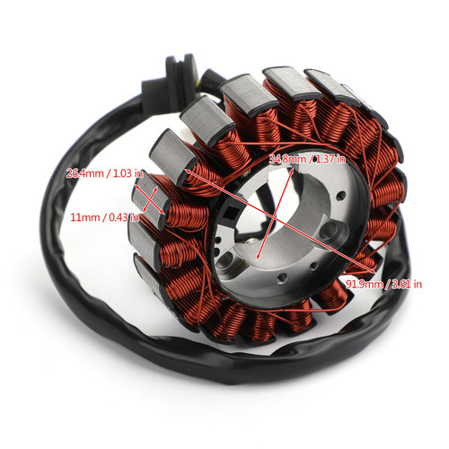 Alternator Magneto Stator for Honda CBR125R JC50B 11-17 CBR125RS CBR125 RT 12-16 CBR125R 12-15 CBR125RW 2011