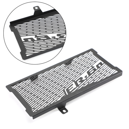 Stainless Steel Radiator Guard Prorector for Kawasaki ER-6F ER-6N 12-16 Black