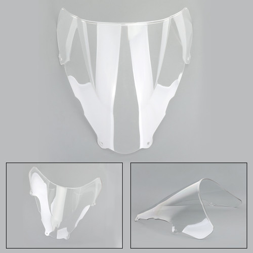 ABS Windshield Windscreen Wind Shield Protector For Suzuki SV400 SV650 99-02 Clear