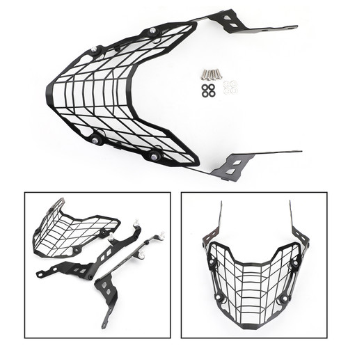 Aluminum Headlight Guard Cover Protector for Honda CB500X 2019-2020 Black