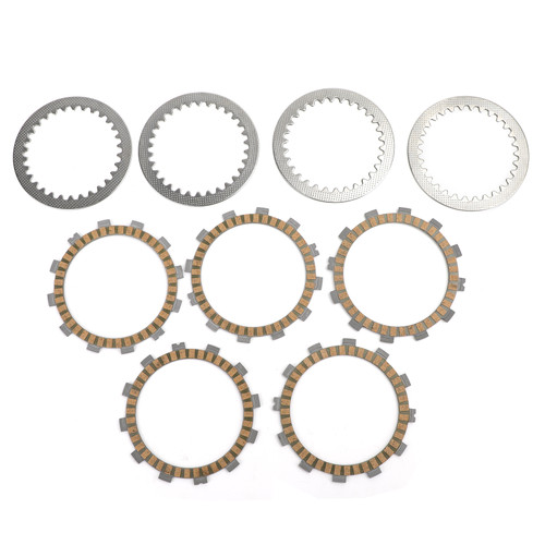 Clutch Plate Kit Fit For Suzuki GN125 Z/D/K 82-90 GN125 Z/M/R/V/W/X/Y/K1 94-01 TF125 Farm Bike 78-05 TS125 ERZ 82 GN125 HS 00-11